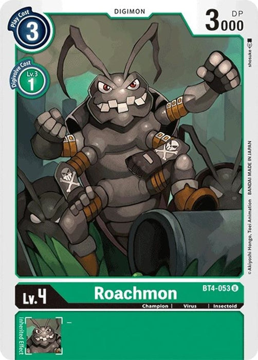 Roachmon (#BT4-053 U) (Great Legend) Near Mint 