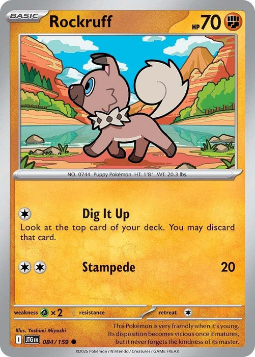 Rockruff (084/159) [Scarlet & Violet: Journey Together] 
