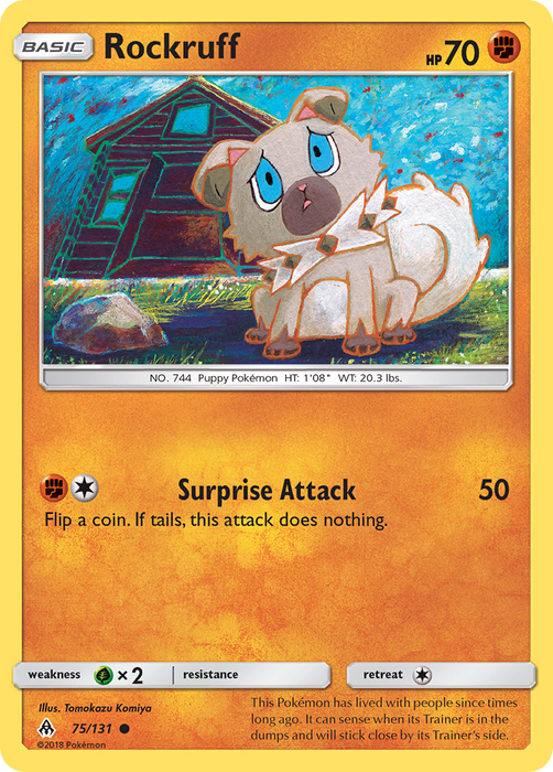 Rockruff [SM - Forbidden Light] 