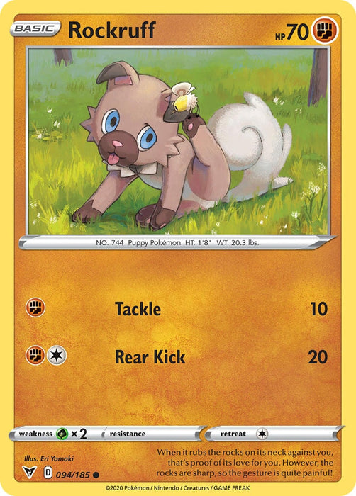 Rockruff [SWSH04: Vivid Voltage] 