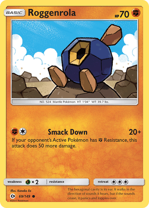 Roggenrola [SM Base Set] 