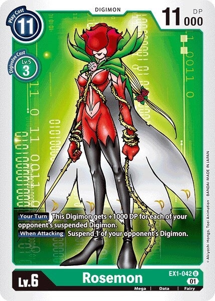 Rosemon (EX1-042 U) 