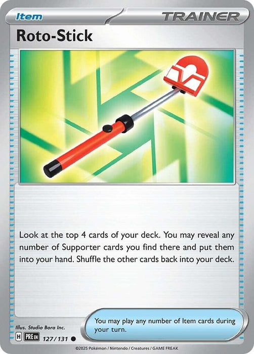 Roto-Stick (127/131) [Scarlet & Violet: Prismatic Evolutions] 