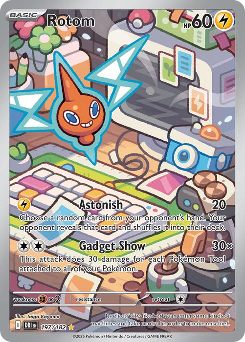 Rotom (197/182) [Scarlet & Violet: Destined Rivals] 