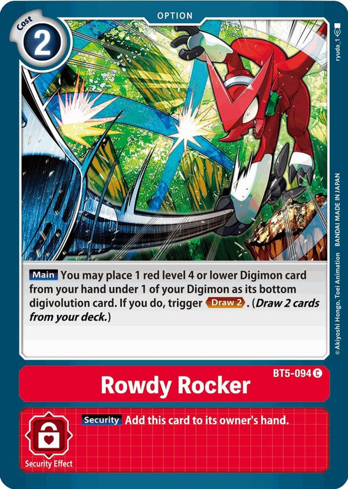 Rowdy Rocker (BT5-094 C) 