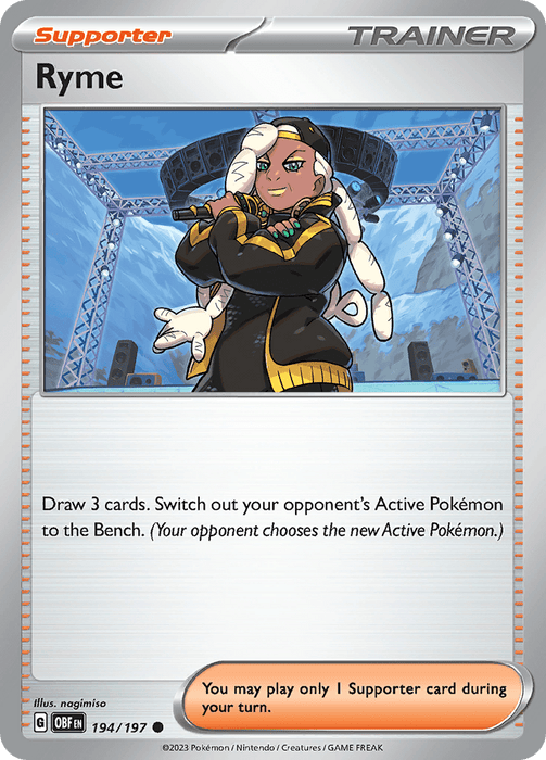 Ryme (194/197) [Scarlet & Violet: Obsidian Flames] 
