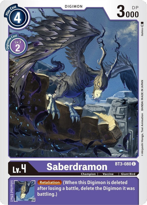 Saberdramon (BT3-080 C) 