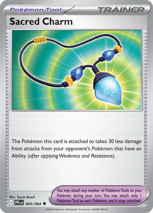 Sacred Charm (093/094) [Mega Evolution: Phantasmal Flames] 
