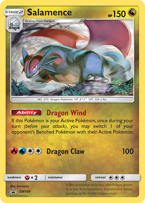 Salamence (SM140) [Sun & Moon: Black Star Promos] 