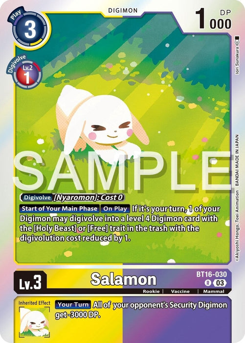 Salamon (BT16-030 R) 