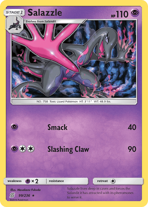 Salazzle (99/236) [Sun & Moon: Unified Minds] 