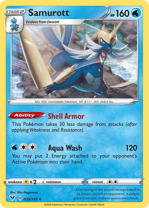 Samurott [SWSH04: Vivid Voltage] 