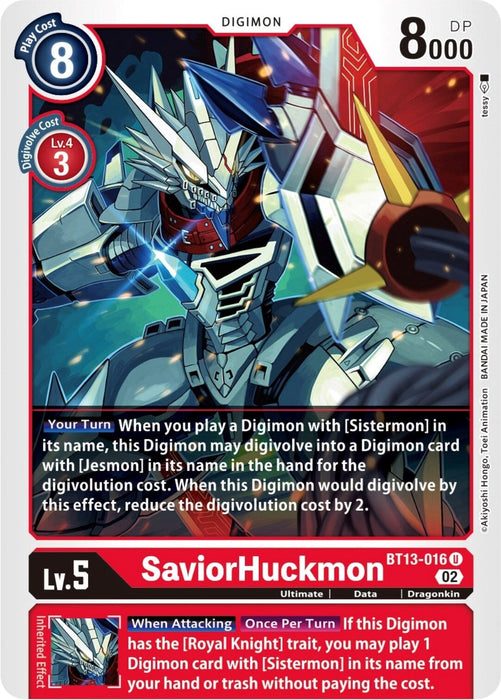 SaviorHuckmon (BT13-016 U) 