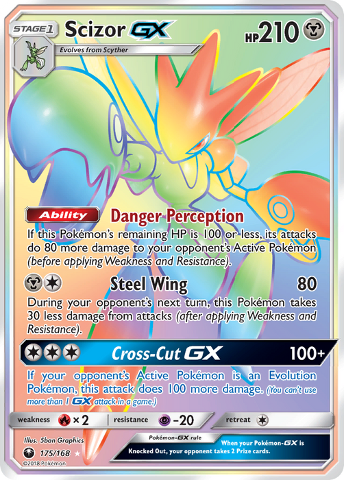 Scizor GX (Secret) [SM - Celestial Storm] 
