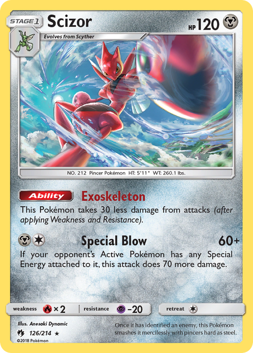Scizor [SM - Lost Thunder] 