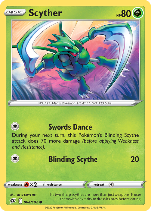 Scyther [SWSH02: Rebel Clash] 