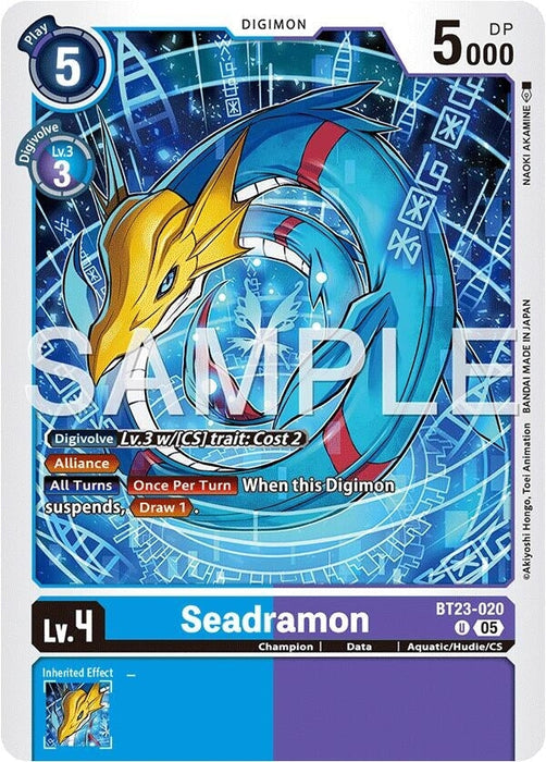 Seadramon (BT23-020 U) 