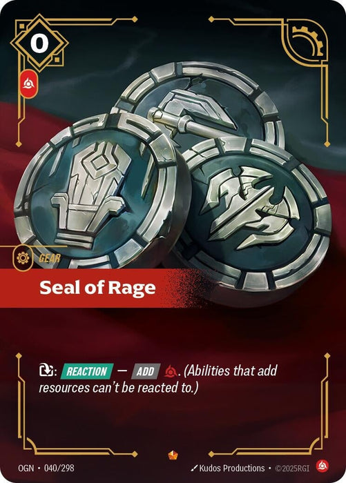 Seal of Rage (040/298) 
