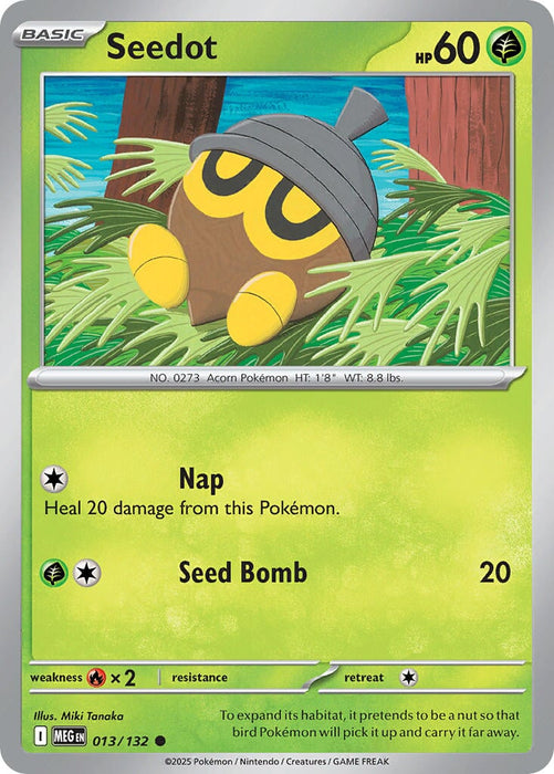 Seedot (013/132) [Mega Evolution: Base Set] 