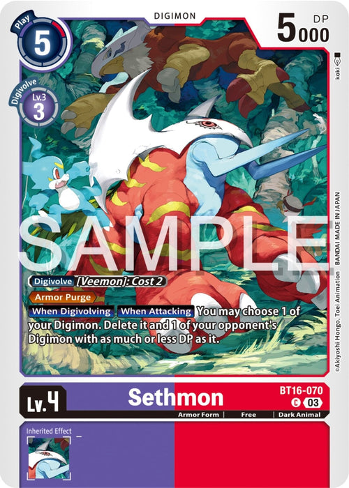 Sethmon (BT16-070 C) 