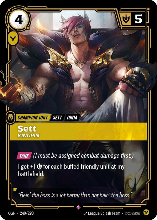 Sett - Kingpin (240/298) 
