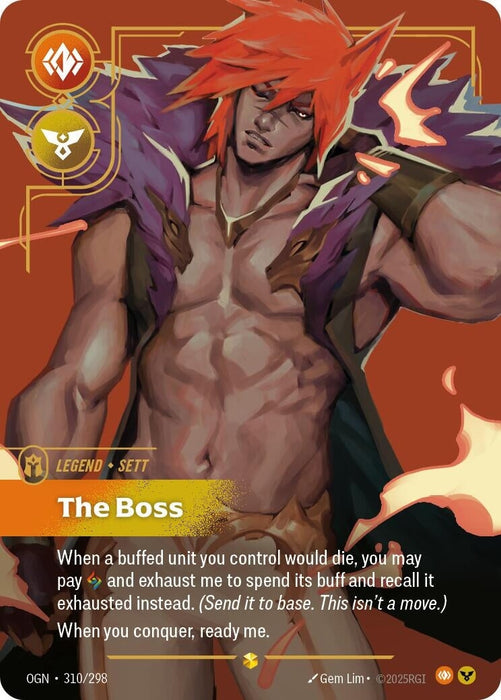Sett - The Boss (Showcase) (310/298) 