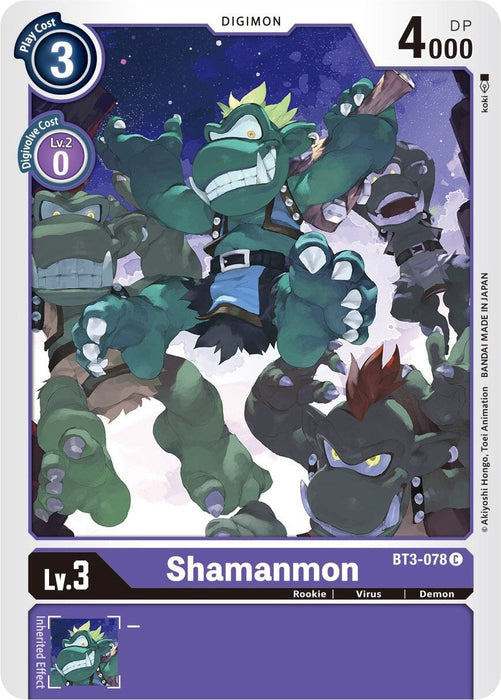 Shamanmon (BT3-078 C) 