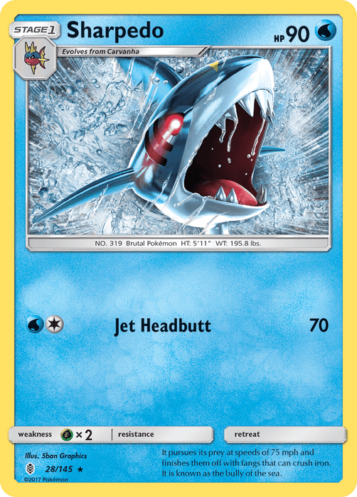 Sharpedo [SM - Guardians Rising] 