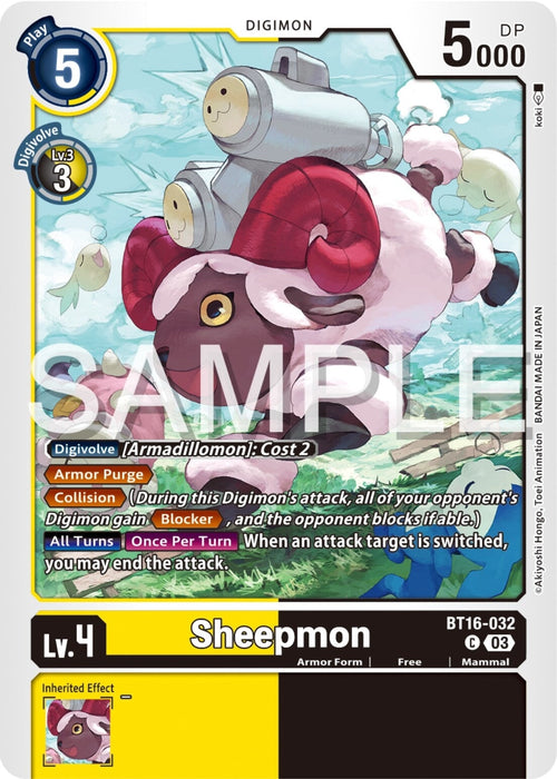 Sheepmon (BT16-032 C) 