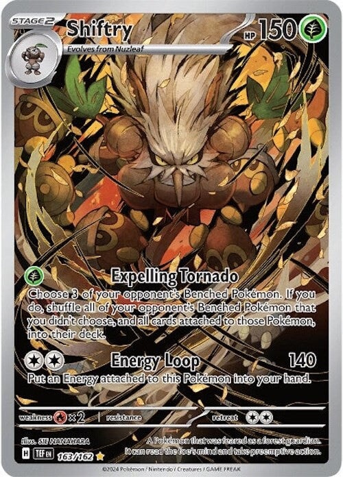 Shiftry (163/162) [Scarlet & Violet: Temporal Forces] 