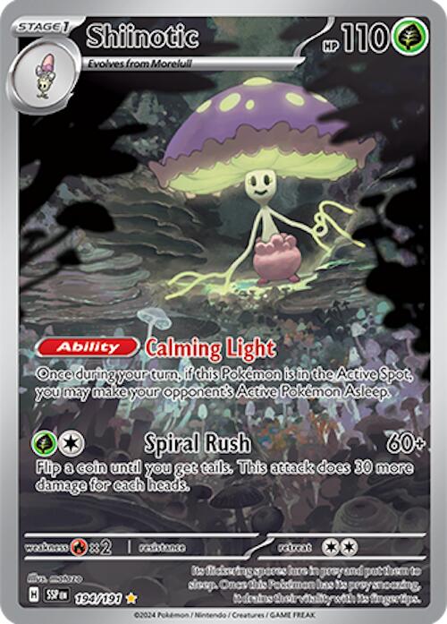Shiinotic (194/191) [Scarlet & Violet: Surging Sparks] 