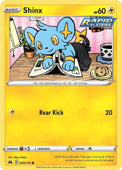 Shinx (039/159) (39) [Crown Zenith] 
