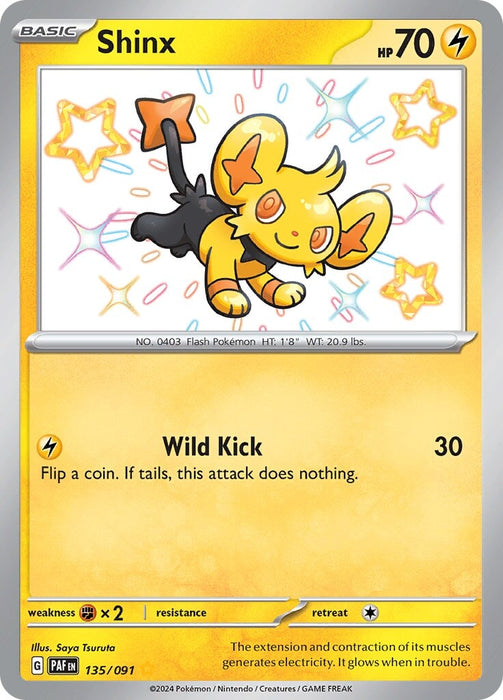 Shinx (135/091) [Scarlet & Violet: Paldean Fates] 
