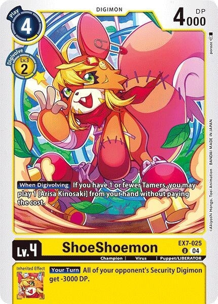 ShoeShoemon (EX7-025 U) 