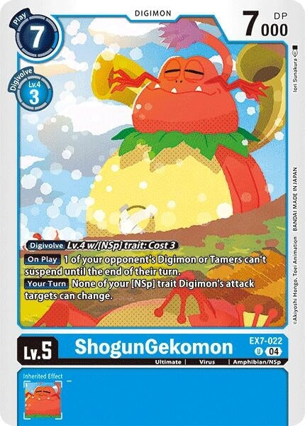 ShogunGekomon (EX7-022 U) 