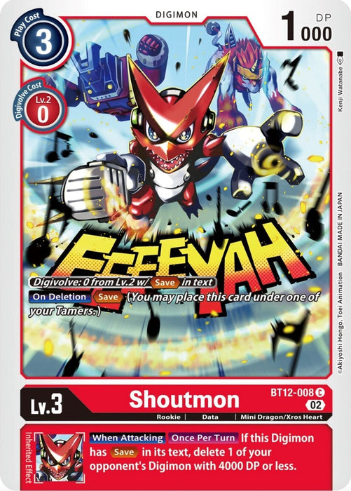 Shoutmon (BT12-008 C) 