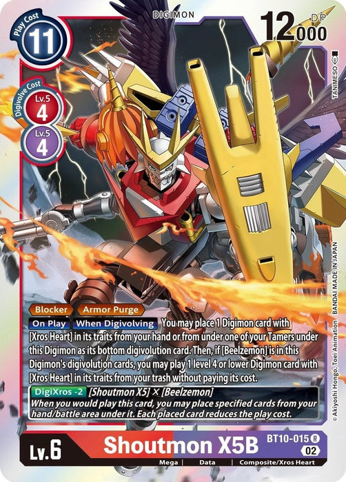 Shoutmon X5B (BT10-015 R) 