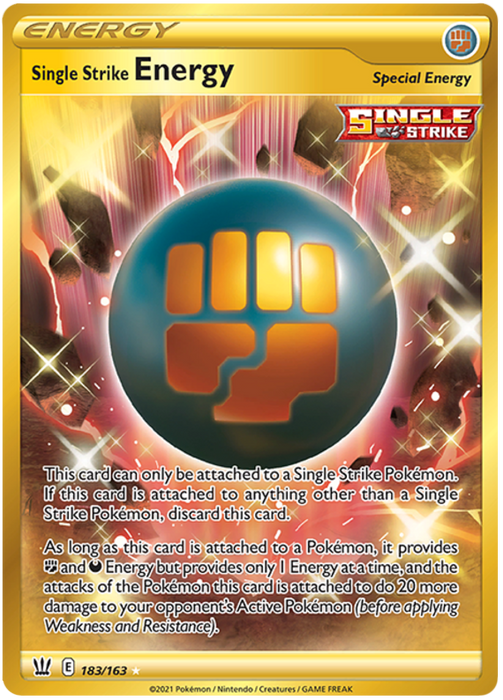 Single Strike Energy (Secret) [SWSH05: Battle Styles] 