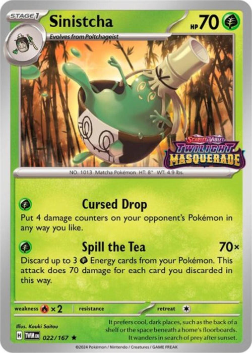 Sinistcha (022/167) [Scarlet & Violet: Black Star Promos] 