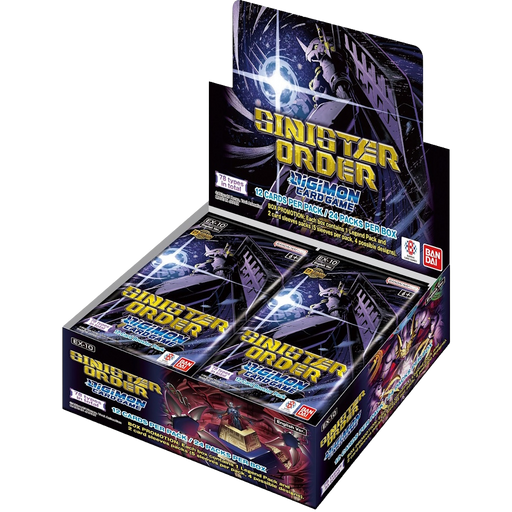 Sinister Order Booster Box (EX-10) 