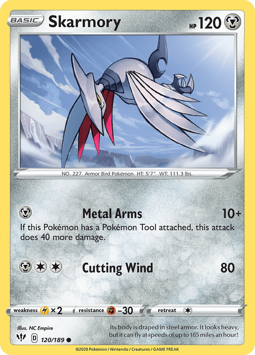 Skarmory [SWSH03: Darkness Ablaze] 