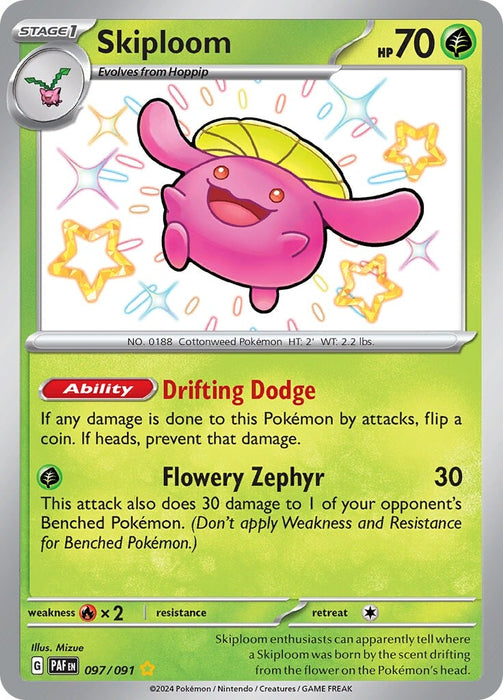 Skiploom (097/091) [Scarlet & Violet: Paldean Fates] 