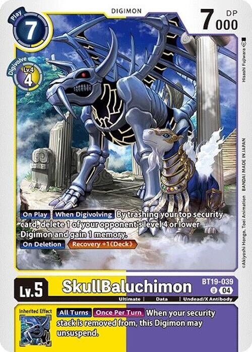 SkullBaluchimon (BT19-039 U) 