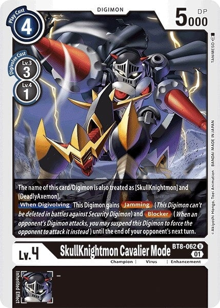 SkullKnightmon Cavalier Mode (BT8-062 U) 
