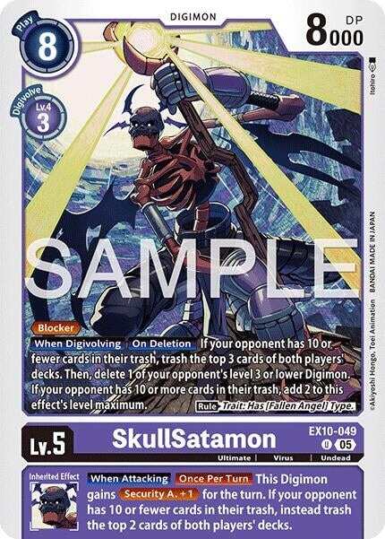 SkullSatamon (EX10-049 U) 