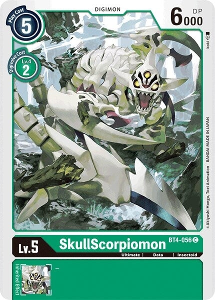 SkullScorpiomon (BT4-056 C) 