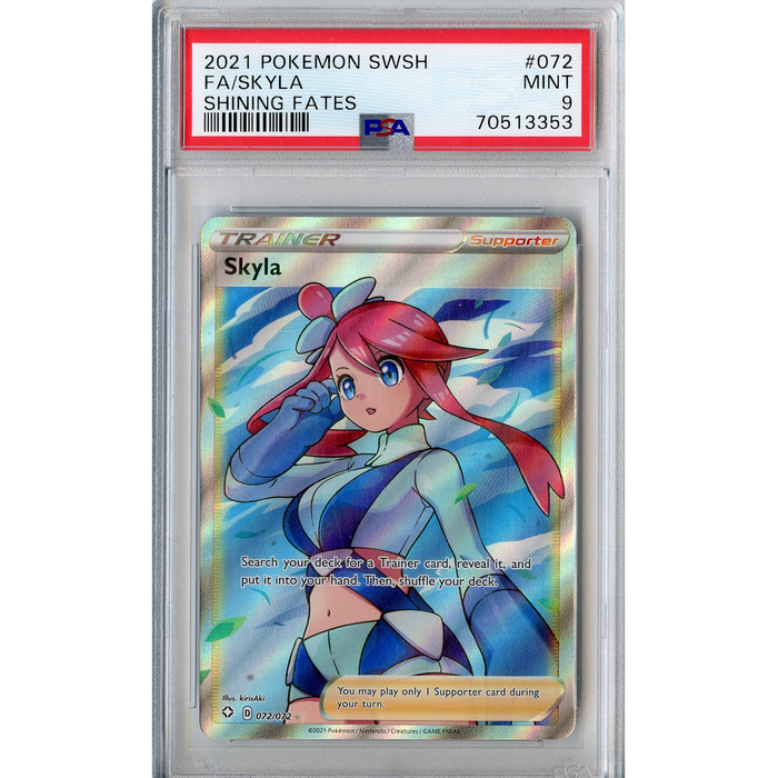 Skyla (072/072) - Full Art - Shining Fates [PSA 9] 