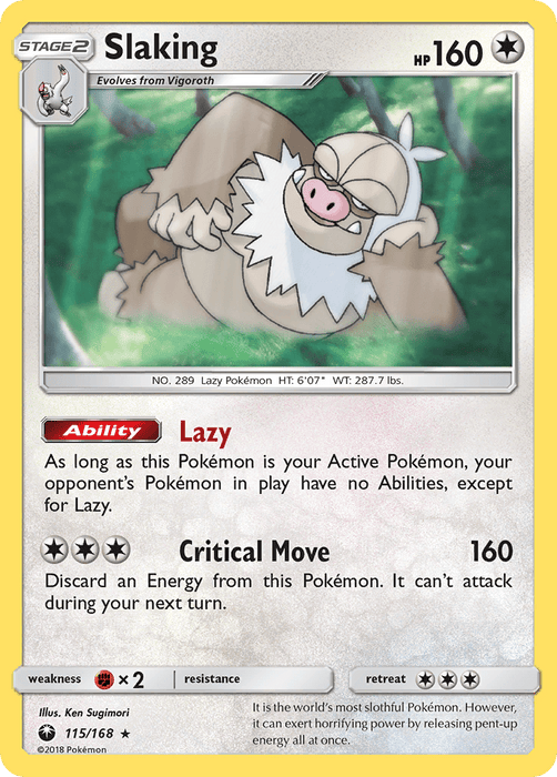 Slaking [SM - Celestial Storm] 