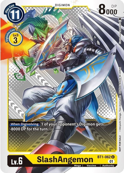 SlashAngemon (Winner Pack Xros Encounter) (#BT1-062 U) (Release Special Booster 1.0) Near Mint 