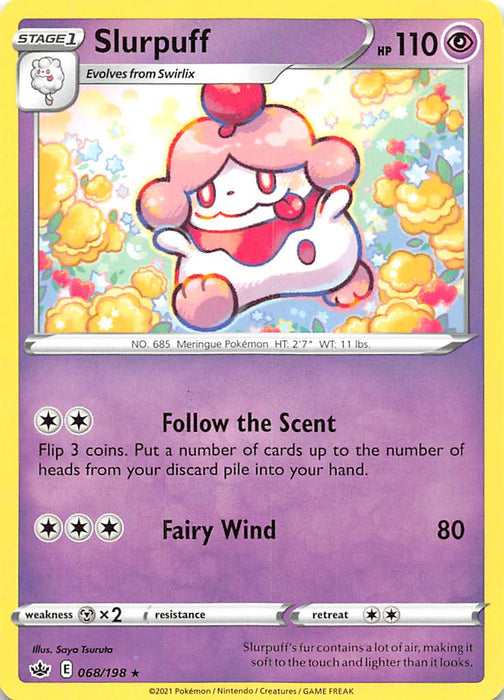 Slurpuff (068/198) [Sword & Shield: Chilling Reign] 